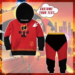 Halloween Adults Kids Incredible Cosplay Costume Outfit 3D Hoodie