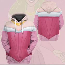 Aurora Princess Full Over Print 3D Hoodie | Aurora Princess Cosplay 3D Hoodie