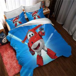 Super Wings Covers Bedding Set Gift For Your Girlfriend Boyfriend Gift For Love Gift For Friend Best Valentine Present Holiday Gift