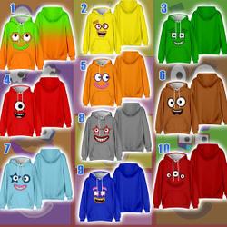 Number Blocks Costume Halloween, Number Blocks Characters 3D Hoodie