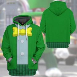 Video Game 3D Cosplay Halloween Shirt, Gaming Halloween Outfit 3D Hoodie