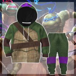 Ninja Turtle Costume Shirt, Donatello Turtle 3D Full Over Print 3D Hoodie