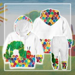 Very Hungry Caterpillar 3D Shirt, Hungry Caterpillar, Bookish 3D Hoodie