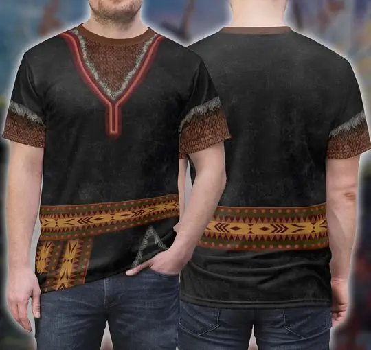 Kristoff Frozen 2 Cosplay Shirt, Frozen 2 Halloween Costume, Kristoff Costume Meaningful Gift For Family Gift For Boyfriend Valentine Gift