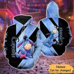 Personalized Eeyore Hoodie, Funny Eeyore