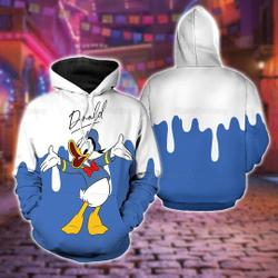 Donald Hoodie, Donald, Donald Hoodie, Mickey Donald Hoodie