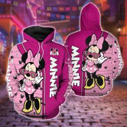 Minnie Hoodie, Disney Minnie Hoodie, Minnie Mouse