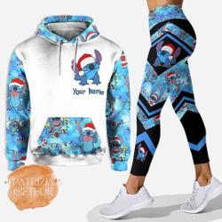 Christmas Gift, Stitch Hoodie/Leggings, Personalized Stitch Hoodie