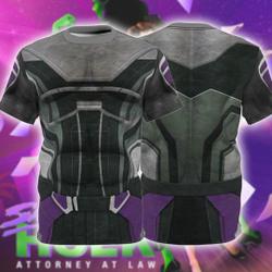 Hulk's Stretchable Suit Shirt, She-Hulk Attorney at Law Costume Meaningful Gift For Family Gift For Boyfriend Valentine Gift