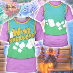 Gale Cumulus 3D Shirt, Pixar Elemental Costume Meaningful Gift For Family Gift For Boyfriend Valentine Gift