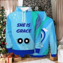 Hoodie Cartoon 3D Printed Hoodie Christmas Thanksgiving New Year Gift Friends Lover