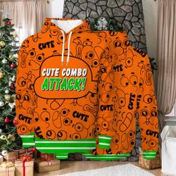 Hoodie Cartoon 3D Printed Hoodie Christmas Thanksgiving New Year Gift Friends Lover