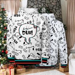 Hoodie Cartoon 3D Printed Hoodie Christmas Thanksgiving New Year Gift Friends Lover