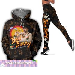 Bad Bunny Hoodie, Bad Bunny Legging, Bad Bunny Set, Un Verano Sin Ti Hoodie, Bad Bunny 3D Hoodie, Bad Bunny Yoga Legging, Gift For Fan