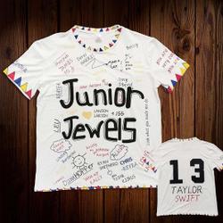 Iconic Junior Jewels 3D Shirt, Music Video Prop Shirt, Signature High School Shirt Meaningful Gift For Family Gift For Boyfriend Valentine Gift