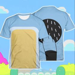 Dad Blue Dog 3D Shirt, Family Custom Halloween Shirt, Dad Puppy Cosplay All Over Print 3D Shirt, Father Gift, Halloween Party Tee