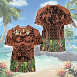 Tattoo Native Dad 3D Shirt, Native Men Costume 3D shirt Meaningful Gift For Family Gift For Boyfriend Valentine Gift