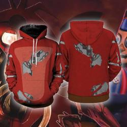 Fnaf Foxy 3D Full Over Print 3D Hoodie, Five Nights at Freddy 3D Full Over Print Hoodie