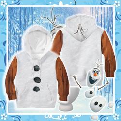 Olaf Frozen Christmas 3D T-Shirt, Olaf Frozen III 3D Hoodie