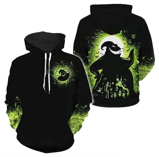 The Nightmare Before Christmas Oogie Boogie Hoodie 3D