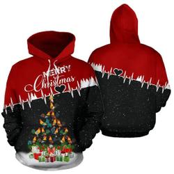 Chicken Tree Merry Christmas Hoodies Christmas