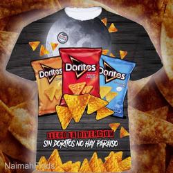Doritos Tri-taste Tshirt Group Halloween Costumes Group Candy 3D Shirt Meaningful Gift For Family Gift For Boyfriend Valentine Gift