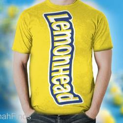 Original Sweet and Sour Lemonhead Candy Group Halloween 3D Shirt Meaningful Gift For Family Gift For Boyfriend Valentine Gift