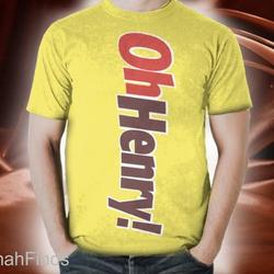 Chocolate Bar Oh Henry Group Halloween Shirt, Candy Group Costumes 3D Shirt Meaningful Gift For Family Gift For Boyfriend Valentine Gift