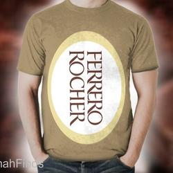Chocolate Bar Ferrero Rocher Group Halloween Shirt, Candy Group Costumes 3D Shirt Meaningful Gift For Family Gift For Boyfriend Valentine Gift