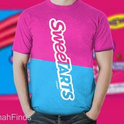 Sweet and Sour Candy SweeTarts Group Halloween Shirt, Candy Group Costumes 3D Shirt Meaningful Gift For Family Gift For Boyfriend Valentine Gift