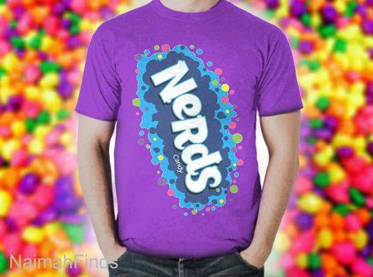 Fruity Flavor Candy Nerds Group Halloween Shirt, Candy Group Costumes 3D Shirt Meaningful Gift For Family Gift For Boyfriend Valentine Gift