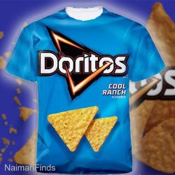 Doritos Cool Ranch Cereal Tshirt Group Halloween Costumes Group Candy 3D Shirt Meaningful Gift For Family Gift For Boyfriend Valentine Gift