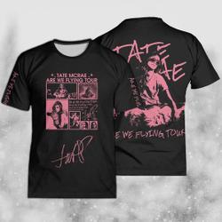 Tate McRae Are We Flying Music World Tour 2023 3D Tshirt Meaningful Gift For Family Gift For Boyfriend Valentine Gift