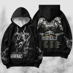 KG Only The Generals Tour 2023 Music 3D Hoodie