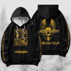 Journey Freedom Tour 2023 Music 3D Hoodie