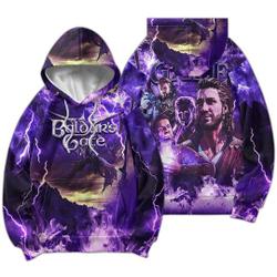 Gale Baldurs Gate 3 90s Movie Hoodie, Bootleg World Tour 2023 T