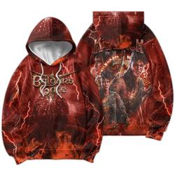 Karlach Baldurs Gate 3 90s Movie Hoodie, Bootleg World Tour 2023