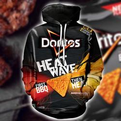 Doritos Heat Wave Baseball Shirt Group Halloween Costumes Group Candy 3D Hoodie