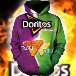 Doritos Berry Mint Shirt Group Halloween Costumes Group Candy 3D Hoodie