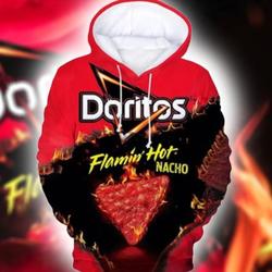 Doritos Flamin Hot Nacho Shirt Group Halloween Costumes Group Candy 3D Hoodie
