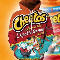 Snack Cheetos Xtra Flamin Hot Chipotle Ranch Group Halloween 3D Hoodie