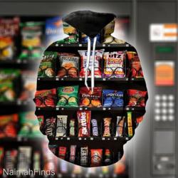 Snack, Chocolate Bar Group Halloween Shirt, Candy Group Costumes 3D Hoodie
