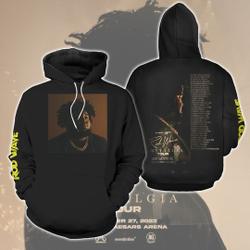 Rod Wave Nostalgia Concert Rap Hoodie 3D, World Tour 2023 Tickets Vintage
