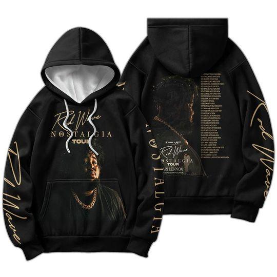 Rod Wave Nostalgia Concert Rap Hoodie, World Tour 2023 Tickets Vintage