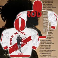 Rod Wave Nostalgia Hoodie, Rod Wave Tour 2023, Nostalgia 2023 Tour