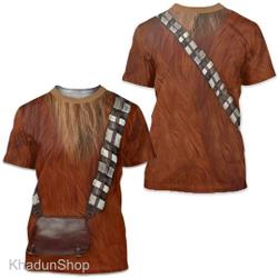 Chewbaca Star Wars 3D Halloween Shirt, Chewbaca Halloween Costume Meaningful Gift For Family Gift For Boyfriend Valentine Gift