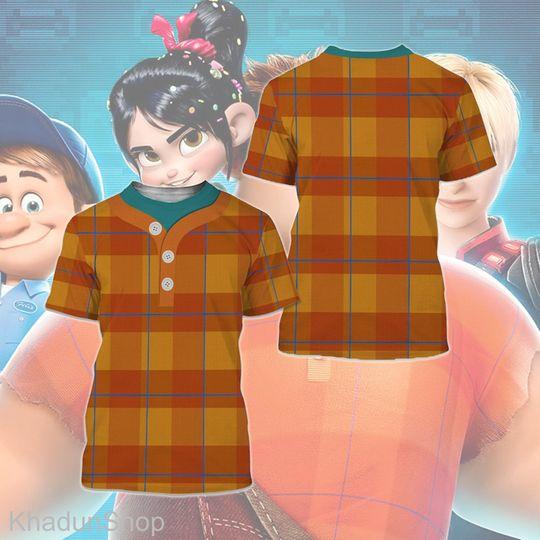 Wreck It Ralph 3D Costume For Family Group Shirt Meaningful Gift For Family Gift For Boyfriend Valentine Gift