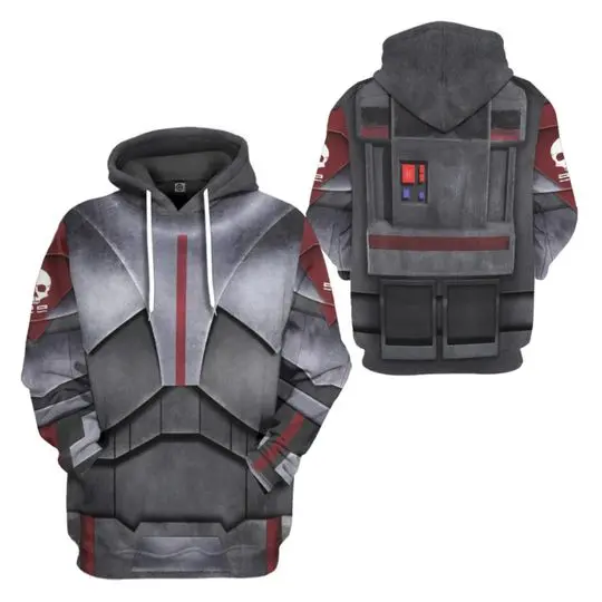 The Bad Batch Armor Star Wars Cosplay 3D Hoodie