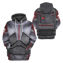 The Bad Batch Armor Star Wars Cosplay 3D Hoodie
