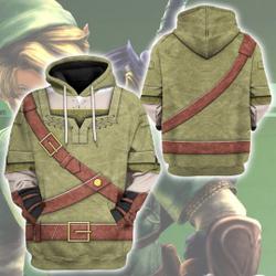 The Legend Of Zelda Link Full Over Print 3D Hoodie